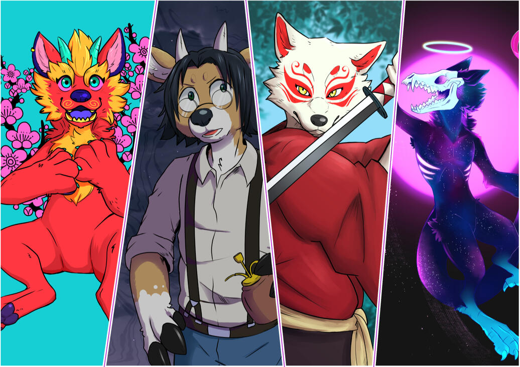 Half body + background